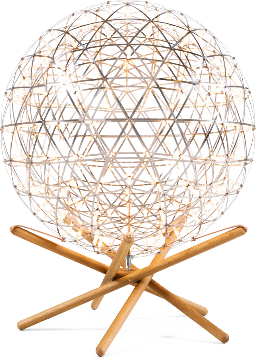Raimond II Tensegrity floor lamp R61 front view
